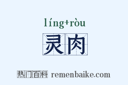 灵肉是什么意思的图片
